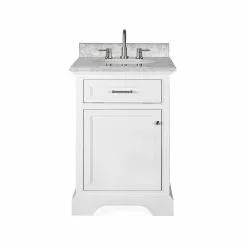 In Stock Hardwarestore Delivery Windlowe 49 In. W X 22 In. D X 35 In. H Bath Vanity In White With Carrera Marble Vanity Top In White With White Sink -Bath and Faucet shop 475a6711debae5aa80ab20d02dbb91c7 a52fcd49 5316 4aa7 b36c c33c9d1f22c9 1800x1800