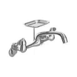 In Stock Hardwarestore Delivery 2-Handle Wall-Mount Kitchen Faucet With Soap Dish In Chrome 20 In Stock Hardwarestore Delivery 2-Handle Wall-Mount Kitchen Faucet With Soap Dish In Chrome -Bath and Faucet shop 478b25ff98383c5b7b007f601742ea59 1800x1800