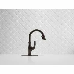 In Stock Hardwarestore Delivery Worth Single-Handle Pull-Down Sprayer Kitchen Faucet In Oil Rubbed Bronze -Bath and Faucet shop 483059599b89901f64ef0149ef8d94c4 1800x1800