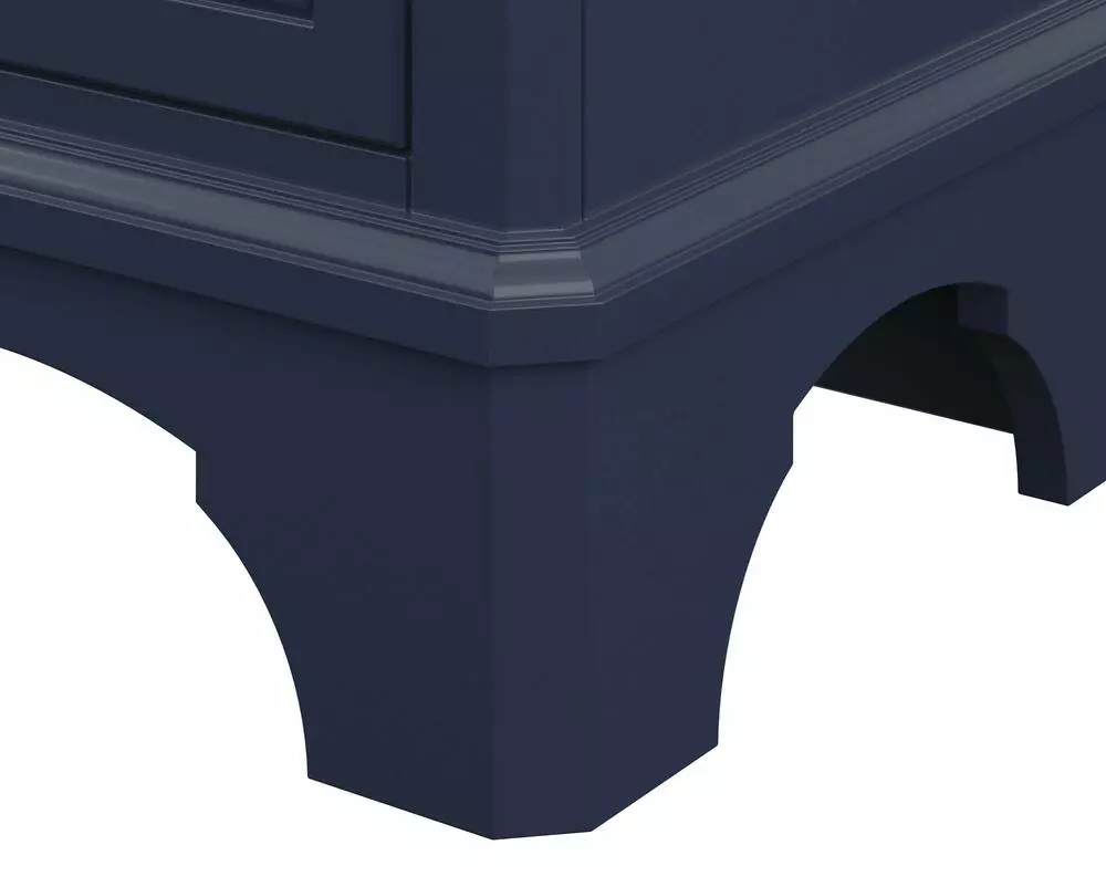 Foremost® Williamson 18"W X 67-1/2"H Aegean Blue Linen Cabinet 7 Foremost® Williamson 18"W X 67-1/2"H Aegean Blue Linen Cabinet - Image 5