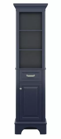 Foremost® Williamson 18"W X 67-1/2"H Aegean Blue Linen Cabinet