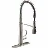 In Stock Hardwarestore Delivery Simplice Single-Handle Pull-Down Sprayer Kitchen Faucet In Vibrant Stainless -Bath and Faucet shop 4a5ab5f87f21eec5c8c2bf928aa5d803 1800x1800