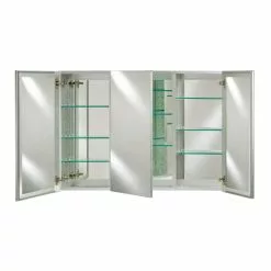 In Stock Hardwarestore Delivery Broadway 48 In. W X 30 In. H Recessed Triple Door Medicine Cabinet With Polished Edge -Bath and Faucet shop 4c0cf9e23a3354f7f73301f0ee6492d0 f09fe0c6 da12 4ccd 81ee 43e165eeff59 1800x1800