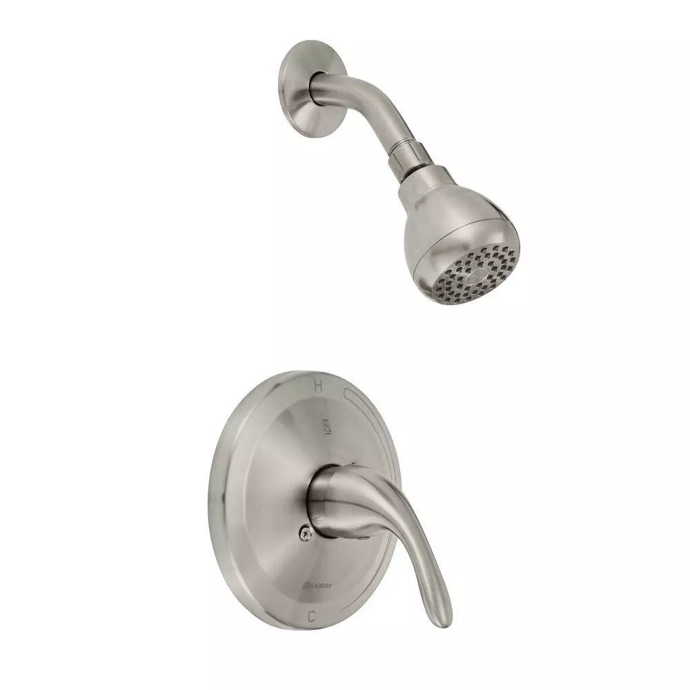 In Stock Hardwarestore Delivery Builders Single-Handle 1-Spray Pressure Balance Shower Faucet In Brushed Nickel (Valve Included) 3 In Stock Hardwarestore Delivery Builders Single-Handle 1-Spray Pressure Balance Shower Faucet In Brushed Nickel (Valve Included)