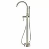 In Stock Hardwarestore Delivery Athena Single-Handle Floor-Mounted Roman Tub Faucet With Hand Shower In Brushed Nickel -Bath and Faucet shop 4e5a07bdd52b18502e5797f1798d310b 1800x1800