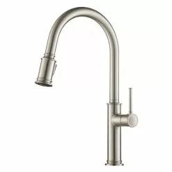 In Stock Hardwarestore Delivery Sellette Single-Handle Pull-Down Sprayer Kitchen Faucet With Dual Function Sprayhead In Spot Free Stainless Steel