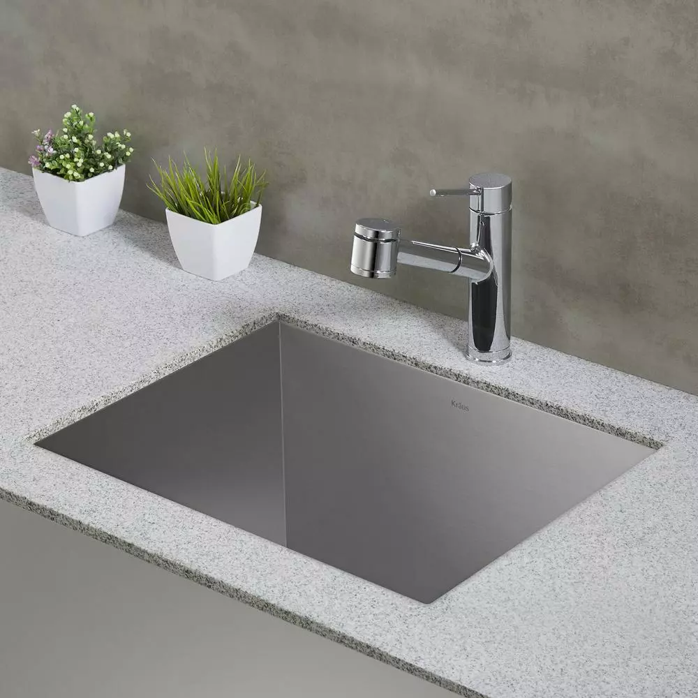 In Stock Hardwarestore Delivery Oletto Single Handle Pull Out Kitchen Faucet In Chrome Finish 10 In Stock Hardwarestore Delivery Oletto Single Handle Pull Out Kitchen Faucet In Chrome Finish - Image 8