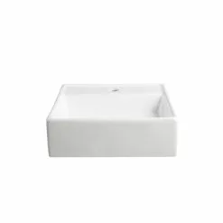 Elanti Wall-Mounted Square Bathroom Sink In White 19 Elanti Wall-Mounted Square Bathroom Sink In White -Bath and Faucet shop 4fc826d9e82c45452fc1c44ea52f3a91 1800x1800