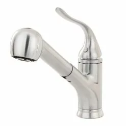 In Stock Hardwarestore Delivery Coralais Single-Handle Pull-Out Sprayer Kitchen Faucet With MasterClean Sprayface In Polished Chrome -Bath and Faucet shop 5018349c05b081840ac8c4813ac1f155 1800x1800