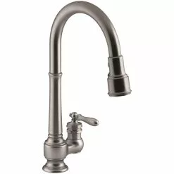 In Stock Hardwarestore Delivery Artifacts Single-Handle Pull-Down Sprayer Kitchen Faucet In Oil-Rubbed Bronze -Bath and Faucet shop 5019a0c0fb48dec0fd99597c2c54da21 1800x1800