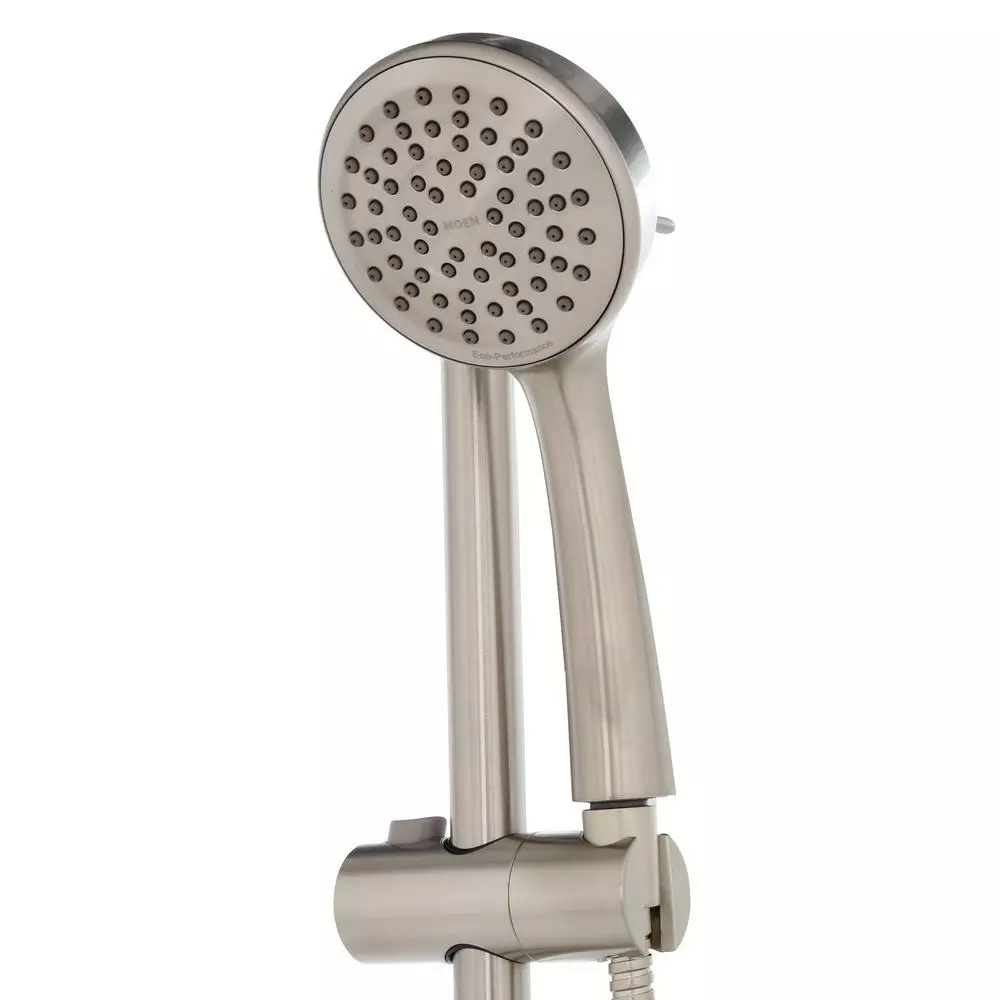 In Stock Hardwarestore Delivery 1-Spray Eco-Performance 4 In. Hand Shower With Slide Bar In Brushed Nickel 5 In Stock Hardwarestore Delivery 1-Spray Eco-Performance 4 In. Hand Shower With Slide Bar In Brushed Nickel - Image 3