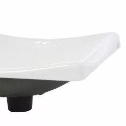 KOHLER DemiLav Wading Pool Cast Iron Vessel Sink In White -Bath and Faucet shop 5165d4a5836b5efd180f3f30ac53e1df 1800x1800
