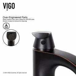 VIGO 18 Rectangular Russet Glass Vessel Bathroom Sink Set With Linus Vessel Faucet In Antique Rubbed Bronze -Bath and Faucet shop 51acca94439798e878fe365309940ac0 1800x1800