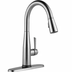 In Stock Hardwarestore Delivery Essa Single-Handle Pull-Down Sprayer Kitchen Faucet With MagnaTite Docking In Arctic Stainless -Bath and Faucet shop 5227c4fa7ea65abd5f90db094c85fff7 1f61d9ef 08bf 4d17 98f9 5a90923f0fc9 1800x1800