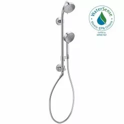 In Stock Hardwarestore Delivery HydroRail-S Shower Column Kit With Awaken Multi-Function Shower Head, Hand Shower And Hose, 2.0 GPM (Valve Not Included) -Bath and Faucet shop 5259fb9668e4f21f8a3c0840b9fd9484 1800x1800