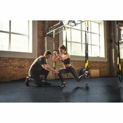 Norsk Shock Absorbent 25.2 In. X 25.2 In. X 0.70 In. Gym Tiles - Black/White Fleck (4-Pack) 18 Norsk Shock Absorbent 25.2 In. X 25.2 In. X 0.70 In. Gym Tiles - Black/White Fleck (4-Pack) -Bath and Faucet shop 52e9a8842665626134ab119964355299 1800x1800