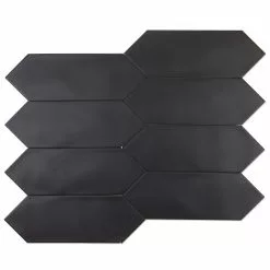 Bond Tile Pinnacle Black 4x12 Porcelain Tile -Bath and Faucet shop 52f28da6 a192 4a7f b4aa 2a50e7e6328e.404269931d81fd492964c64fca4b8c68 1800x1800