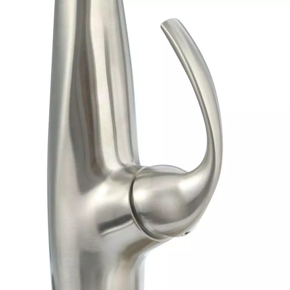 In Stock Hardwarestore Delivery Avanti Single-Handle Pull-Down Sprayer Kitchen Faucet In Stainless Steel 6 In Stock Hardwarestore Delivery Avanti Single-Handle Pull-Down Sprayer Kitchen Faucet In Stainless Steel - Image 4