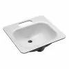 KOHLER Tahoe Undermount Cast Iron Bathroom Sink In White With Overflow Drain 1 KOHLER Tahoe Undermount Cast Iron Bathroom Sink In White With Overflow Drain -Bath and Faucet shop 538502c35c09337a1594b9ce00fedaa2 1800x1800