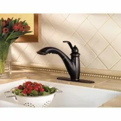 In Stock Hardwarestore Delivery Marielle Single-Handle Pull-Out Sprayer Kitchen Faucet In Tuscan Bronze -Bath and Faucet shop 5388dda6743e95092e5968f931ba04ab 1800x1800