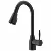 In Stock Hardwarestore Delivery Graham Single-Handle Pull-Down Sprayer Kitchen Faucet In Matte Black -Bath and Faucet shop 54431f75f18918ff0799268d406e05a6 1800x1800