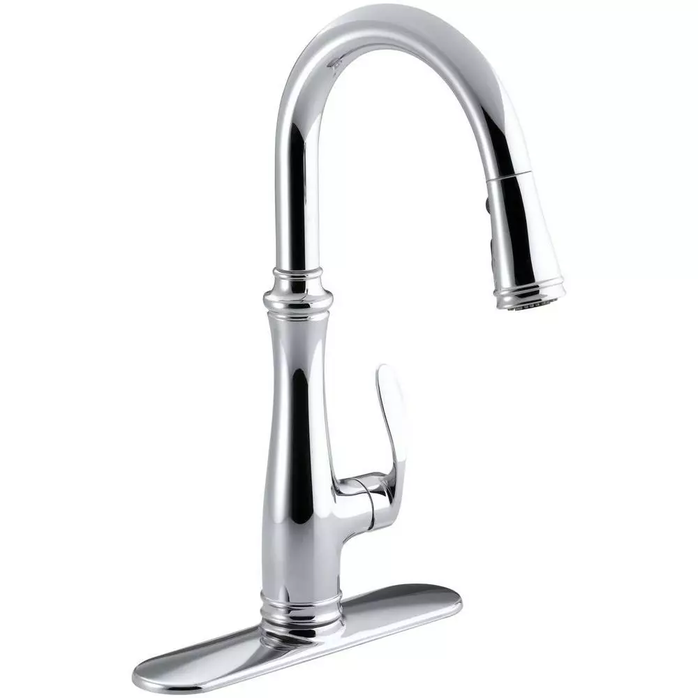 In Stock Hardwarestore Delivery Bellera Single-Handle Pull-Down Sprayer Kitchen Faucet With DockNetik And Sweep Spray In Oil-Rubbed Bronze 7 In Stock Hardwarestore Delivery Bellera Single-Handle Pull-Down Sprayer Kitchen Faucet With DockNetik And Sweep Spray In Oil-Rubbed Bronze - Image 5