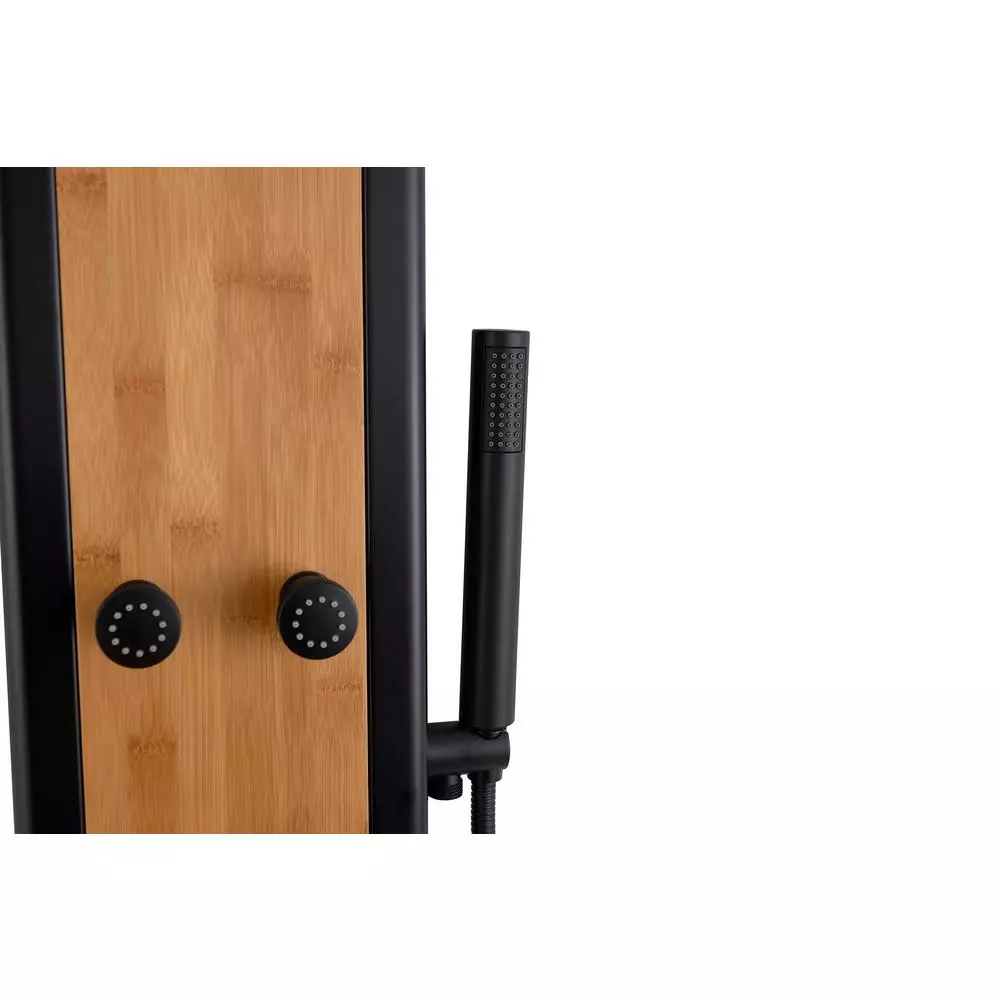 In Stock Hardwarestore Delivery 57 In. 8-Jet Multifunction Shower Panel System With Adjustable Rainfall Shower Head And Handheld Shower Head 11 In Stock Hardwarestore Delivery 57 In. 8-Jet Multifunction Shower Panel System With Adjustable Rainfall Shower Head And Handheld Shower Head - Image 9