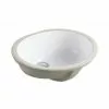 In Stock Hardwarestore Delivery 19-1/2 In. X 16 In. Oval Undermount Vitreous Glazed Ceramic Lavatory Vanity Bathroom Sink Pure White