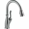 In Stock Hardwarestore Delivery Leland Single-Handle Pull-Down Sprayer Kitchen Faucet W/ShieldSpray And MagnaTite Docking In Arctic Stainless