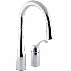 In Stock Hardwarestore Delivery Simplice Single-Handle Pull-Down Sprayer Kitchen Faucet In Vibrant Stainless -Bath and Faucet shop 5971735e59b1043e59d7c74f9d9a43e1 1800x1800