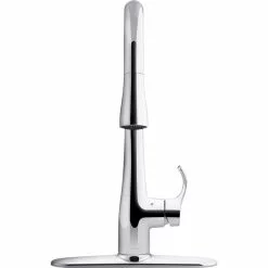 In Stock Hardwarestore Delivery Simplice Touchless Single-Handle Pull-Down Sprayer Kitchen Faucet In Polished Chrome 16 In Stock Hardwarestore Delivery Simplice Touchless Single-Handle Pull-Down Sprayer Kitchen Faucet In Polished Chrome -Bath and Faucet shop 598d977601afa74e0f0a52cd0660bc25 1800x1800