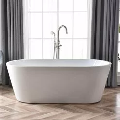 In Stock Hardwarestore Delivery 48 In. H X 12 In. W Single Handle Claw Foot Tub Faucet With Hand Shower In Brushed Nickel 10 In Stock Hardwarestore Delivery 48 In. H X 12 In. W Single Handle Claw Foot Tub Faucet With Hand Shower In Brushed Nickel -Bath and Faucet shop 5a00853bc09a9f1122a8bd509566b4f0 1800x1800