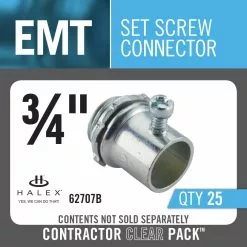 In Stock Hardwarestore Delivery 3/4 In. Electrical Metallic Tube (EMT) Set-Screw Connectors (25-Pack) 9 In Stock Hardwarestore Delivery 3/4 In. Electrical Metallic Tube (EMT) Set-Screw Connectors (25-Pack) -Bath and Faucet shop 5b220c712a01b824fdd017b4d38cd3a0 1800x1800