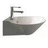Nameeks Cono Wall Mounted Bathroom Sink In White -Bath and Faucet shop 5b27406144fb4a70eb286ea1ef7fb596 1800x1800