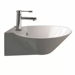 Nameeks Cono Wall Mounted Bathroom Sink In White