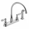 In Stock Hardwarestore Delivery Foundations 2-Handle Standard Kitchen Faucet With Side Sprayer In Chrome 2 In Stock Hardwarestore Delivery Foundations 2-Handle Standard Kitchen Faucet With Side Sprayer In Chrome -Bath and Faucet shop 5c04429d1721a05accc00bc508ad3dae 1800x1800