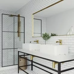 VIGO Amaryllis Matte Stone Vessel Bathroom Sink In White With Niko Faucet In Matte Gold 29 VIGO Amaryllis Matte Stone Vessel Bathroom Sink In White With Niko Faucet In Matte Gold -Bath and Faucet shop 5c850e7c215ab5677bc0ce4d26048916 6343d254 555f 47f2 b93f d534f60933c0 1800x1800