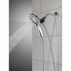 In Stock Hardwarestore Delivery In2ition Two-in-One 4-Spray 6 In. Dual Wall Mount Fixed And Handheld Shower Head In Chrome -Bath and Faucet shop 5cb85c383daf54c4f85c8d80a27240f3 487126c5 0c57 4033 8438 5ba8c65657e3 1800x1800