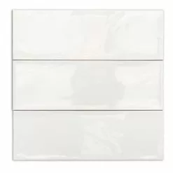 Bond Tile Pacific White 4 In. X 12 In. Polished Ceramic Subway Wall Tile (33 Pieces 10.76 Sq. Ft. / Box) -Bath and Faucet shop 5d4d47c7 d000 41b3 9c09 e9a1eab4c891.60639bf131cbb23ba37c17a1d8f28b41 1800x1800