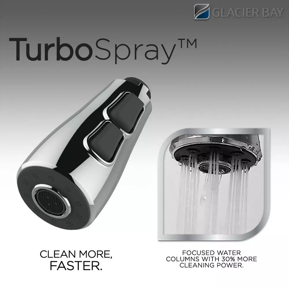 In Stock Hardwarestore Delivery Pavilion Single-Handle Pull-Down Kitchen Faucet With TurboSpray And FastMount And Soap Dispenser In Bronze 5 In Stock Hardwarestore Delivery Pavilion Single-Handle Pull-Down Kitchen Faucet With TurboSpray And FastMount And Soap Dispenser In Bronze - Image 3