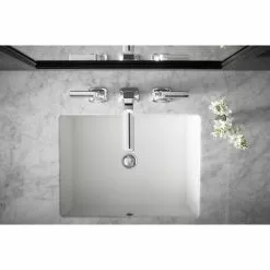 KOHLER Verticyl Vitreous China Undermount Bathroom Sink In White With Overflow Drain -Bath and Faucet shop 5f0968640aa89f88c77e811405947e30 1800x1800