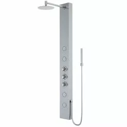 In Stock Hardwarestore Delivery Elling-Ton 59 In. 4-Jet High Pressure Shower System With Fixed Rainhead And Handheld Dual Shower In Matte Black -Bath and Faucet shop 5f49e336c9733aa7e9a39f0485dabd18 1800x1800