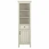 Foremost® Hiland 20"W X 15"D X 68"H Antique White Linen Cabinet 1 Foremost® Hiland 20"W X 15"D X 68"H Antique White Linen Cabinet -Bath and Faucet shop 6050354 Front 1 1800x1800