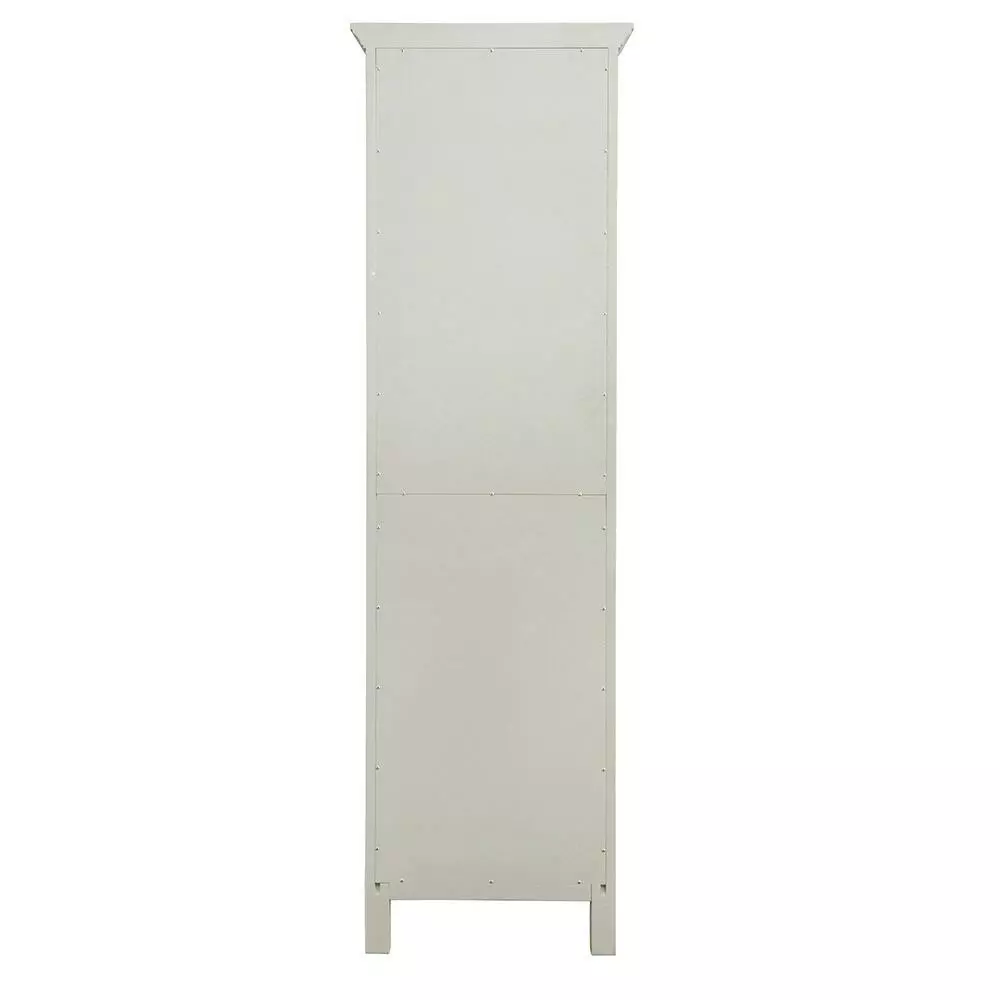 Foremost® Rayna 20"W X 15"D X 68"H Gray Linen Cabinet 4 Foremost® Rayna 20"W X 15"D X 68"H Gray Linen Cabinet - Image 2