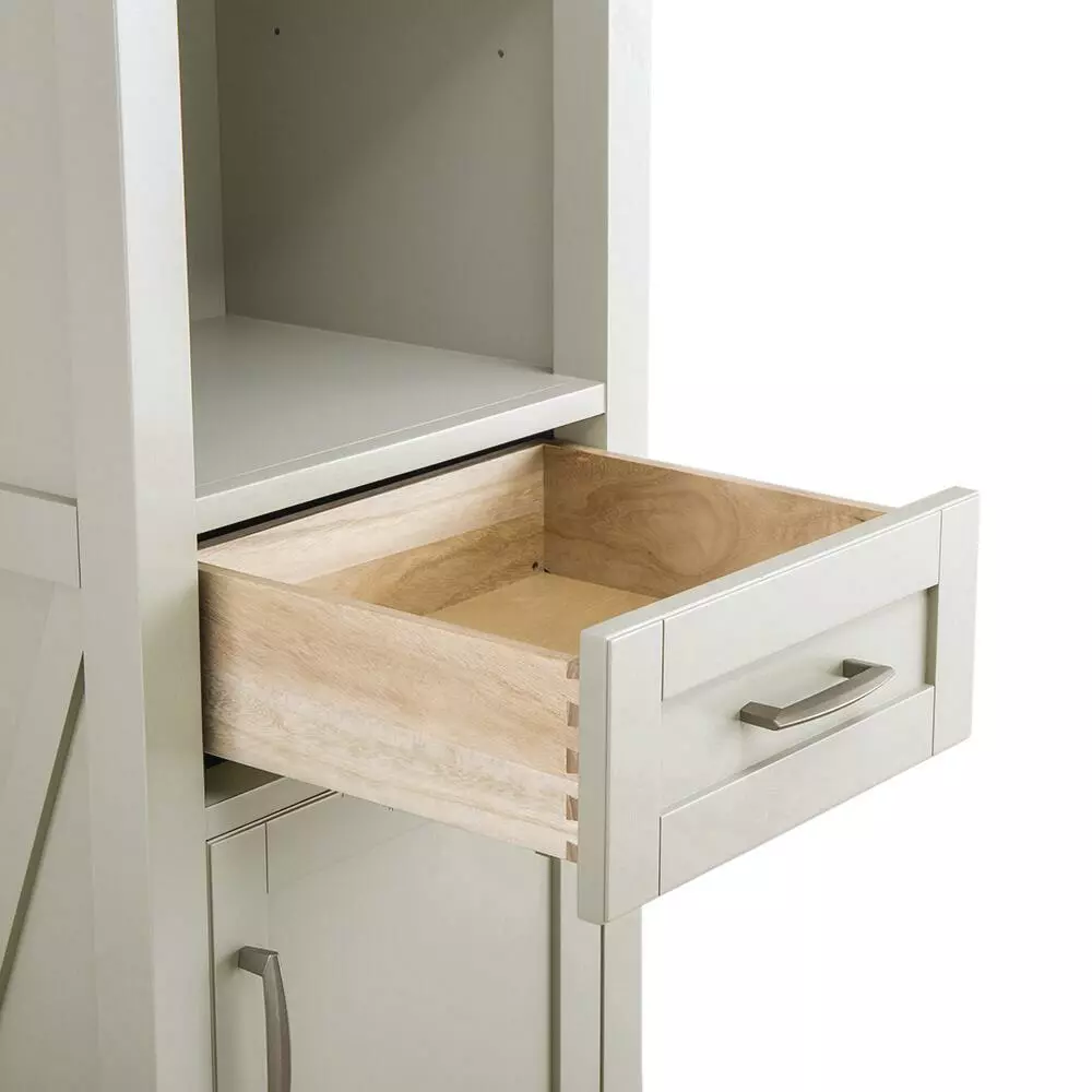 Foremost® Rayna 20"W X 15"D X 68"H Gray Linen Cabinet 8 Foremost® Rayna 20"W X 15"D X 68"H Gray Linen Cabinet - Image 6