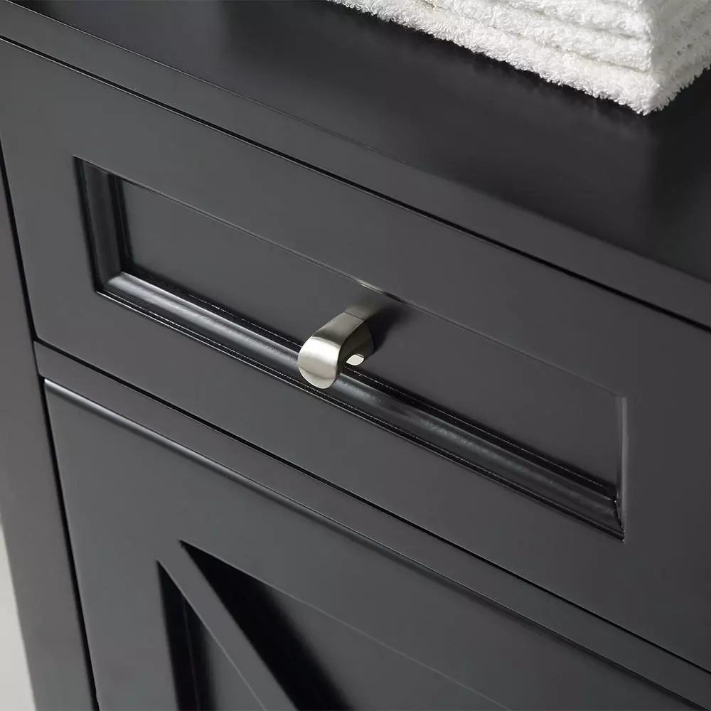 Ove Decors Aspen 18''W X 14"D X 61"H Espresso Linen Cabinet 9 Ove Decors Aspen 18''W X 14"D X 61"H Espresso Linen Cabinet - Image 7