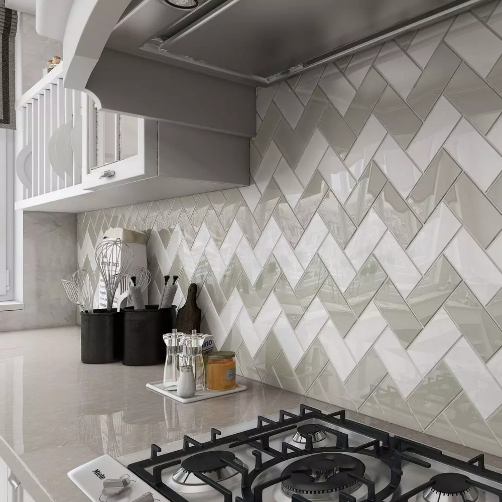 Giorbello Cool White 3 In. X 6 In. X 8mm Glass Subway Wall Tile (5.5 Sq. Ft./Case) 41 Giorbello Cool White 3 In. X 6 In. X 8mm Glass Subway Wall Tile (5.5 Sq. Ft./Case) - Image 39