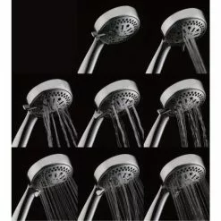 In Stock Hardwarestore Delivery 64-spray 6 In. High PressureDual Shower Head And Handheld Shower Head In Polished Chrome 13 In Stock Hardwarestore Delivery 64-spray 6 In. High PressureDual Shower Head And Handheld Shower Head In Polished Chrome -Bath and Faucet shop 6234f60609c1a9ae80e8d333f30b6023 1800x1800