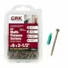 GRK #9 X 2-1/2-in Yellow Polymer-Countersinking Interior/Exterior Wood Screws (100-Count) -Bath and Faucet shop 628611031017 1800x1800