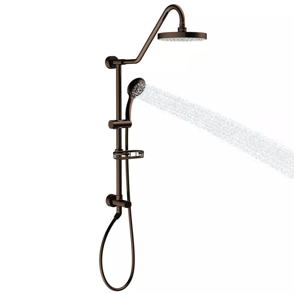 In Stock Hardwarestore Delivery Kauai III 2-Spray Shower System With Handshower In Oil Rubbed Bronze 7 In Stock Hardwarestore Delivery Kauai III 2-Spray Shower System With Handshower In Oil Rubbed Bronze - Image 5